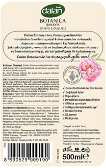 Dalan Botanica Şakayık 500 ml Duş Jeli