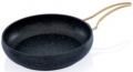 Acar Nostalji Granit Gold Kulplu Tava 24 cm resim