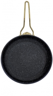Acar Nostalji Granit Gold Kulplu Tava 28 cm