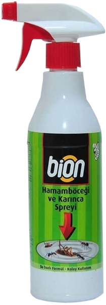 Bion Hamam Böceği ve Karınca Spreyi 450 ml Haşere İlacı