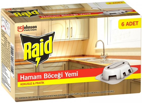 Raid Hamam Böceği Yemi Haşere İlacı