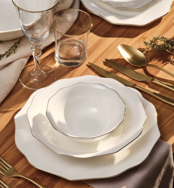 Emsan Maria Gold 59 Parça Yemek Takımı