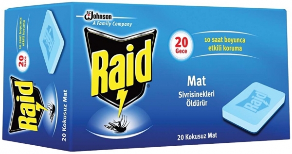 Raid Elektro Mat 20 Kokusuz Mat Haşere İlacı