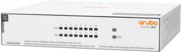 Aruba Instant On 1430 8G Class4 PoE 64W Switch