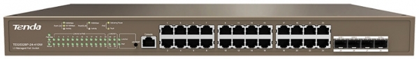 Tenda TEG5328P-24-410W Yönetilebilir Switch