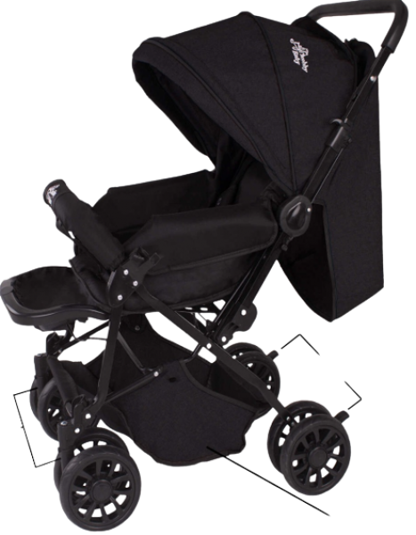 Chubby Baby 108(0|1|2) Çift Yönlü Bebek Arabası