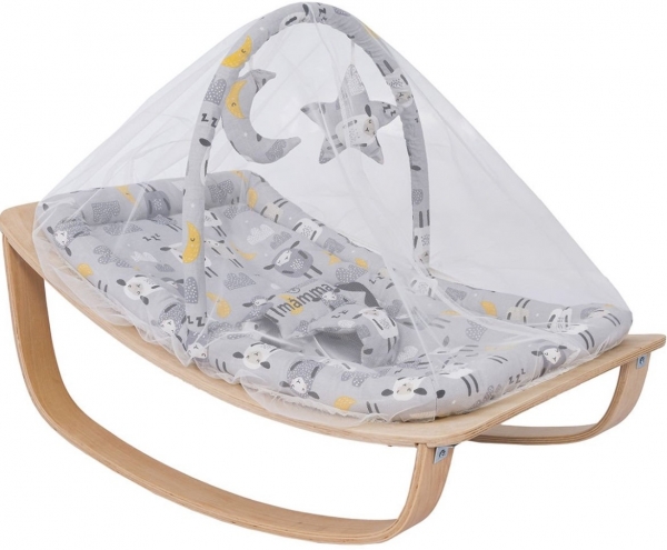 Mamma Zoe 2 Natural Ahşap Ana Kucağı
