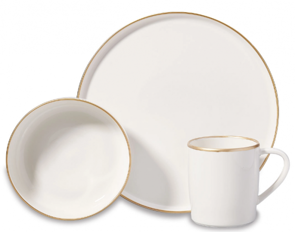 Korkmaz Talia Gold Collection A8848 12 Parça Yemek Takımı