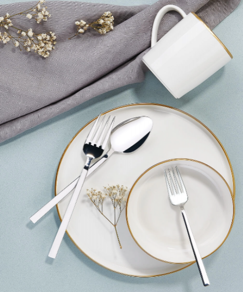 Korkmaz Talia Gold Collection A8848 12 Parça Yemek Takımı