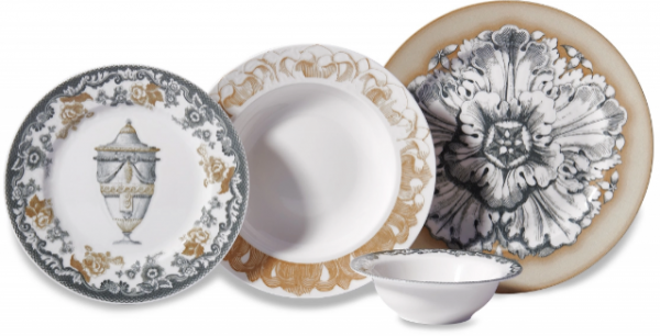 Korkmaz Vanessa Collection A8876 24 Parça Yemek Takımı