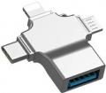 Daytona HC04 Lightning Type-C Micro to USB 3.0 resim