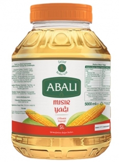 Abalı Mısır Yağı Kavanoz Pet 5 lt
