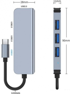 Techmaster Type-C to USB 3.0 Dönüştürücü