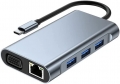 Ally 7in1 USB 3.0 HDMI RJ45 Type-C resim
