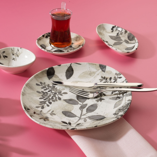 Schafer Felis GRI01 32 Parça Kahvaltı Takımı