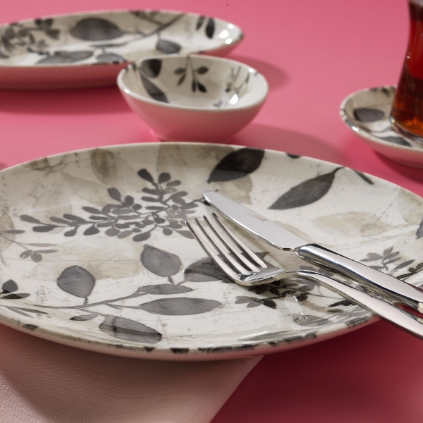 Schafer Felis GRI01 32 Parça Kahvaltı Takımı