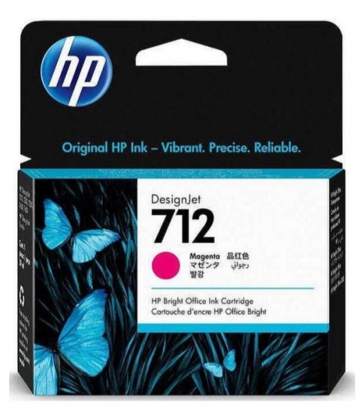 HP 712 Kartuş (Kırmızı / 29 ml)