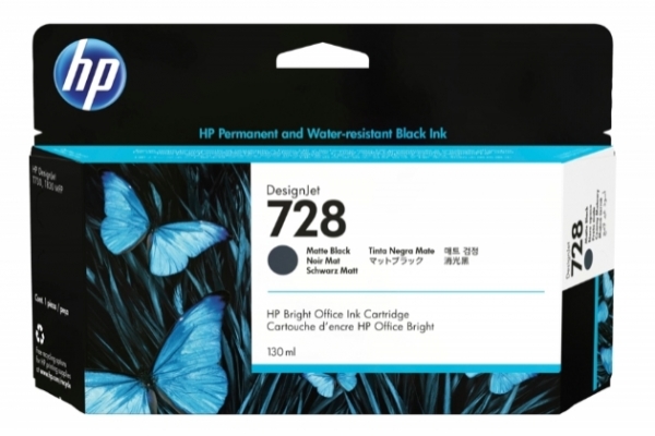 HP 728 Toner (Siyah / 130 ml)