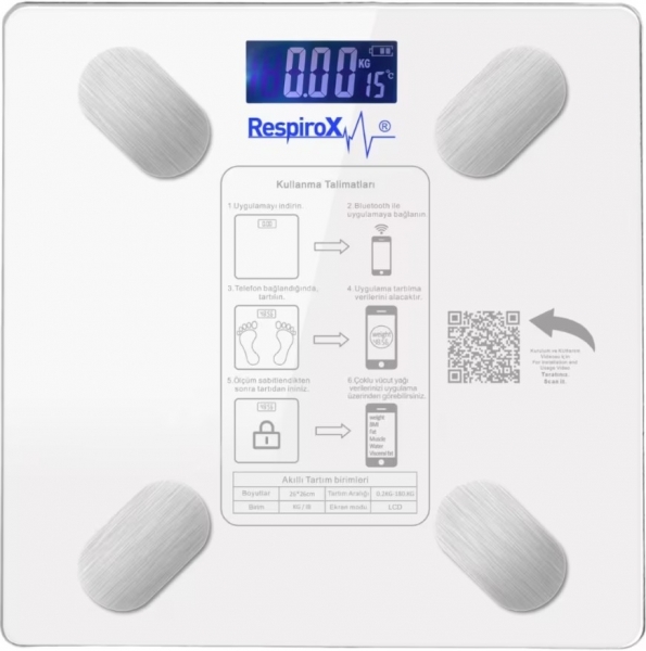 Respirox Bl-2601 Dijital Banyo Tartısı