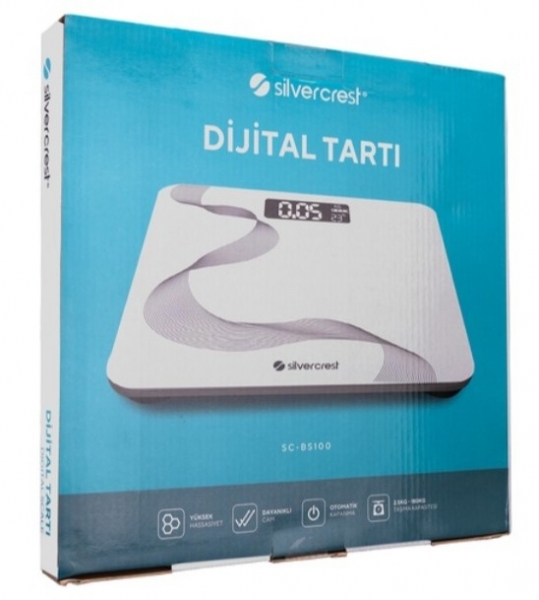 Silvercrest SC-BS100 Dijital Banyo Tartısı