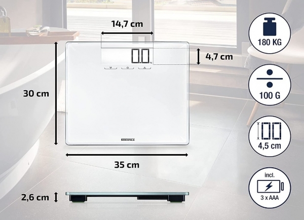 Soehnle 63861 PWD Dijital Banyo Tartısı
