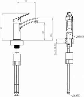 Koçtaş Basic S 435002/A Lavabo Bataryası