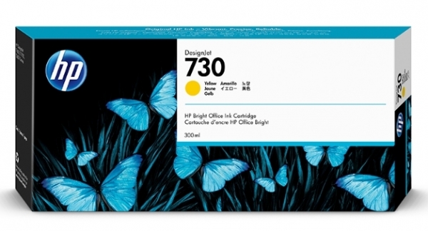HP 730 Toner (Sarı / 300 ml)