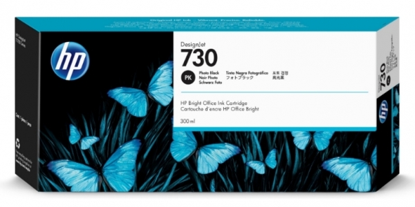 HP 730 Toner (Siyah / 300 ml)