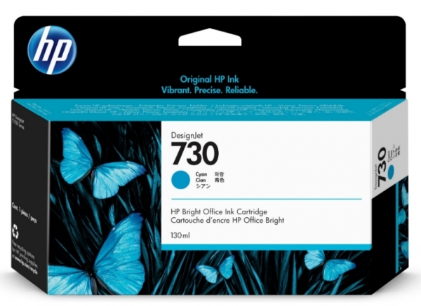 HP 730 Toner (Mavi / 130 ml)