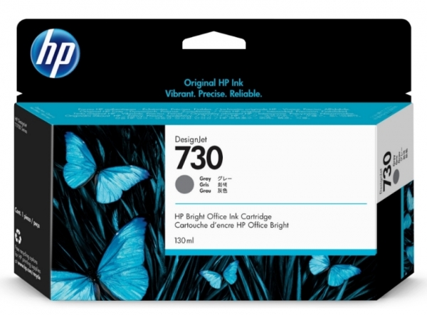 HP 730 Toner (Gri / 130 ml)