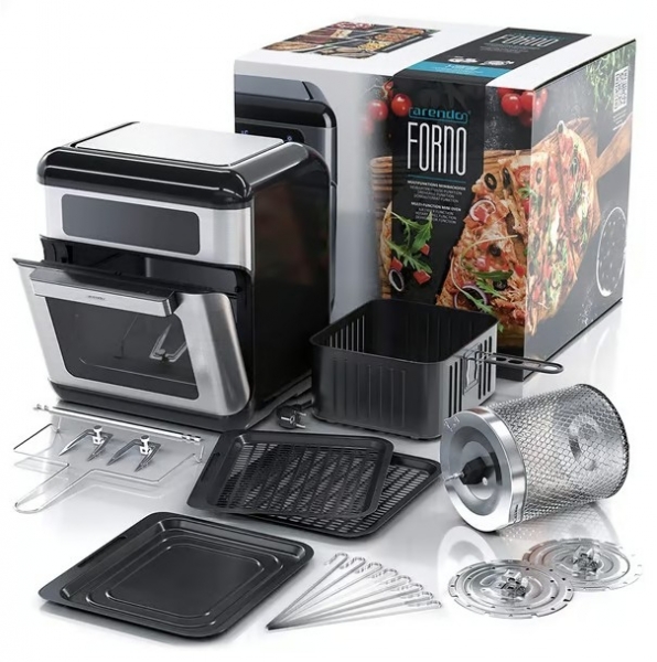 Arendo Mini Air Fryer Mini Fırın