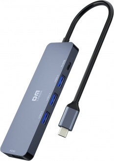 DM CHB058 Type-C to HDMI USB 3.0 PD Dönüştürücü