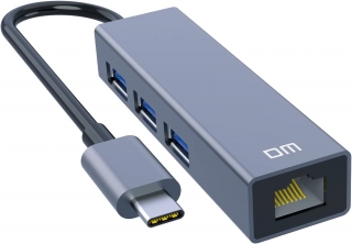 DM CHB002 Type-C to RJ45 USB Dönüştürücü