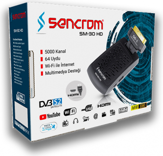 Sencrom SM-30 HD Uydu Alıcısı