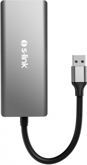 S-link SW-KC17 Type-C USB 3.0 5in1 Dönüştürücü
