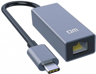 DM CHB017 Type-C to RJ45 Gigabit Ethernet Dönüştürücü