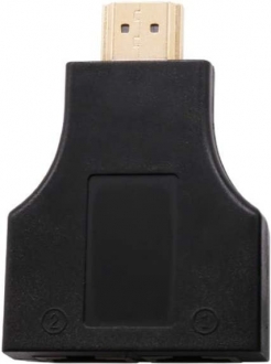 Alfais 4845 HDMI RJ45 CAT5 6 Extender Dönüştürücü