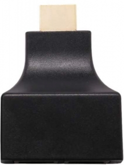 Alfais 4845 HDMI RJ45 CAT5 6 Extender Dönüştürücü