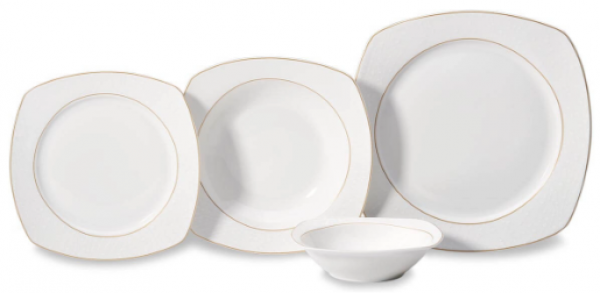Korkmaz Mona Collection A8131 60 Parça Yemek Takımı
