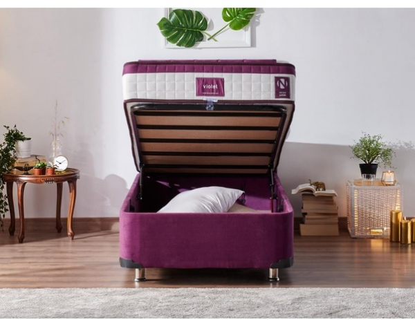 Niron Violet 90x190 Baza+Başlık Seti