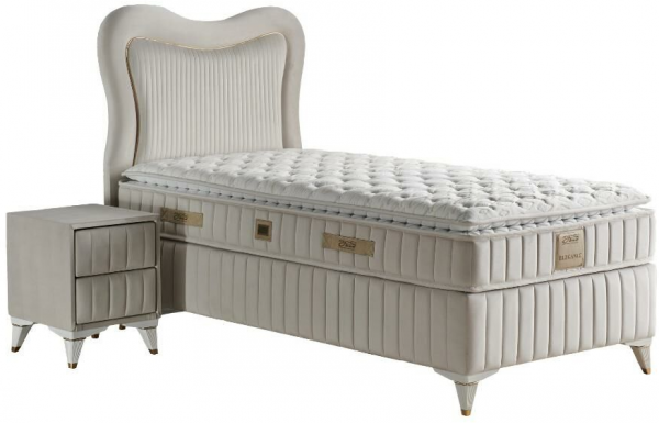 Mobilya Dükkanım Elegance 120x200 Baza+Başlık+Yatak Seti