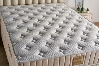 Mobilya Dükkanım Lidya 120x200 Baza+Başlık+Yatak Seti