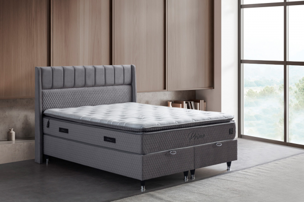 İndivani Prime 180x200 Baza+Başlık+Yatak Seti