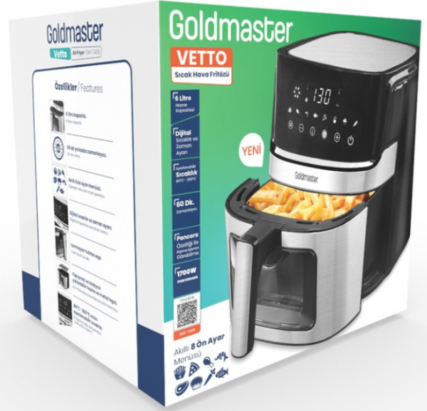 Goldmaster Vetto XL GM-7469 Air Fryer Fritöz