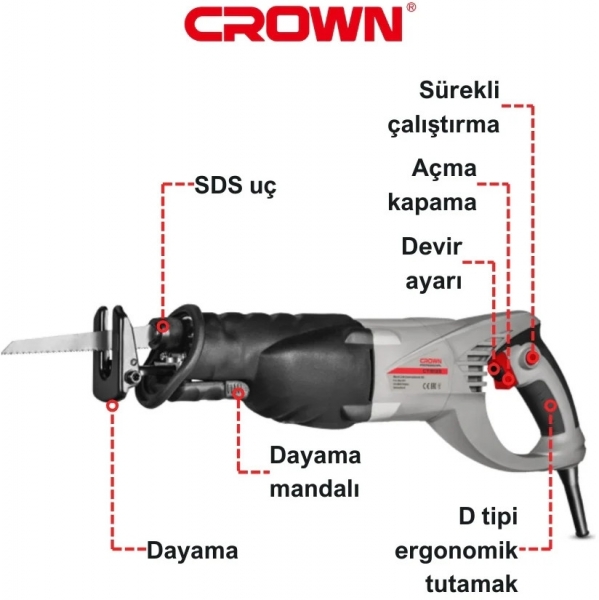 Crown CT15133 Tilki Kuyruğu