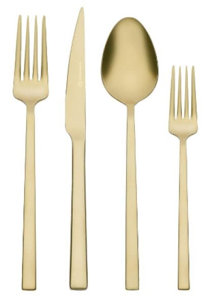 Korkmaz A2487 Lora Gold 24 Parça Çatal Kaşık Bıçak Takımı