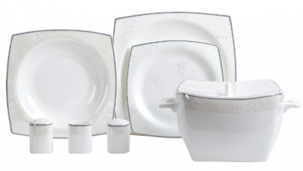Korkmaz Bone Collection A8464 60 Parça Yemek Takımı