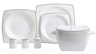 Korkmaz Bone Collection A8464 60 Parça Yemek Takımı