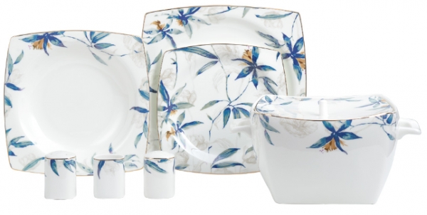 Korkmaz Bone Collection A8463 60 Parça Yemek Takımı