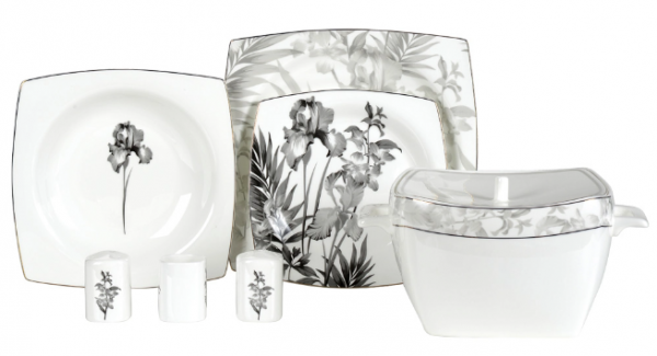 Korkmaz Bone Collection A8462 60 Parça Yemek Takımı